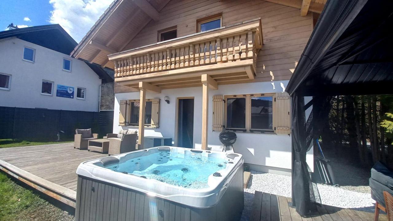 Chalet Dacha mit finnischer Sauna Zell am See Exterior foto