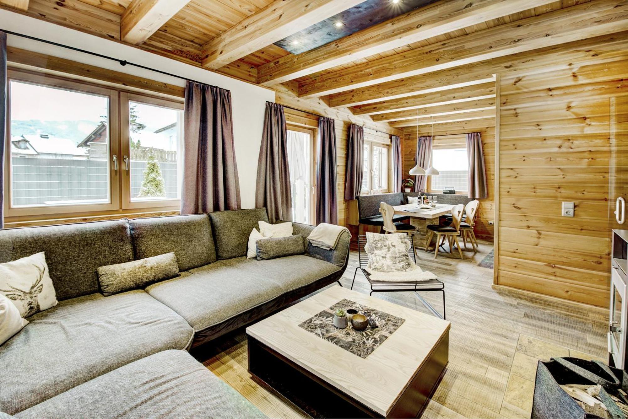 Chalet Dacha mit finnischer Sauna Zell am See Exterior foto