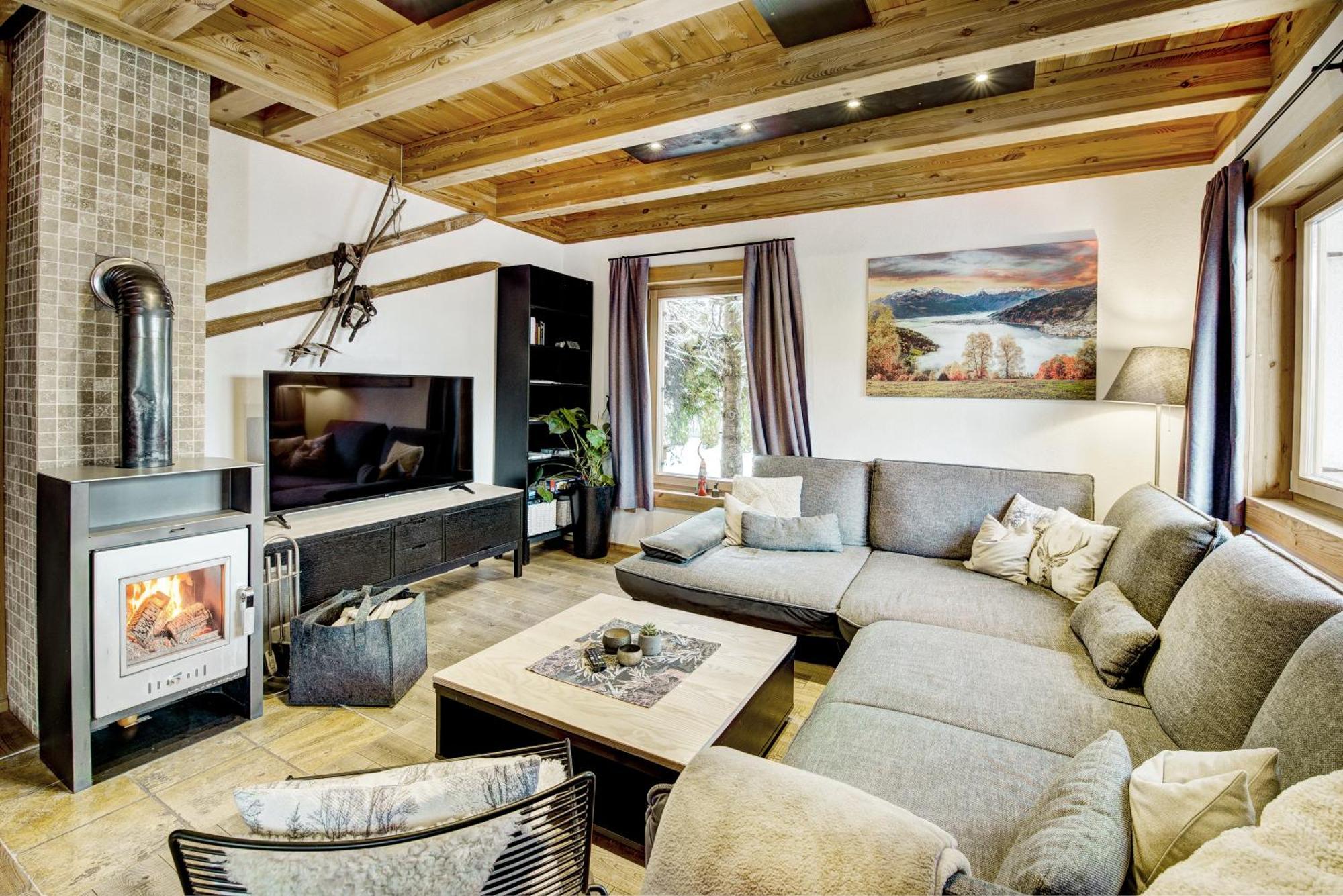 Chalet Dacha mit finnischer Sauna Zell am See Exterior foto